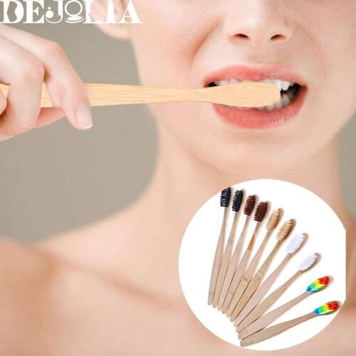 Бамбуковые зубные щетки DEJOLIA China At AliExpress