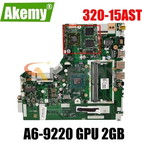 For Lenovo 320-15AST 330-15AST 320-17AST 330-17AST laptop motherboard NM-B321 with CPU A6-9220 GPU 2GB tested 100% work