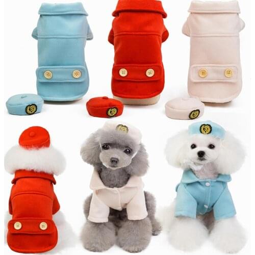 Dog Hoodies Pet Clothes For Dogs Coat Jackets Cotton Dog Clothes Puppy Pet Overalls For Dogs Costume Cat Clothing Pets Outfits