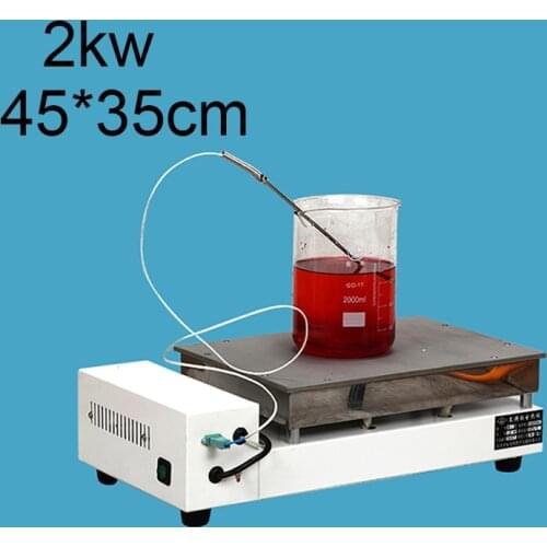 Stainless steel Laboratory Stirrer Heating Plate constant temperature digital display temperature control electric heating plate