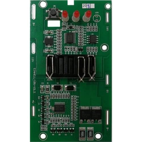 Top Deals 4511396 Li-Ion Battery Charging Protection Circuit Board Pcb Board for Einhell Power X-Change 18V 20V Lithium