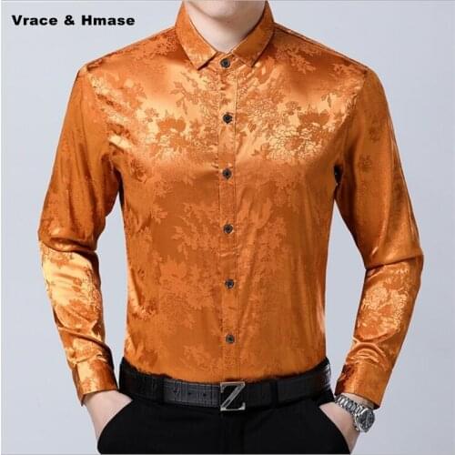 Fashion Chinese style smart casual exquisite luxury long sleeve shirt Spring&Autumn New quality soft comfortable shirt men M-3XL