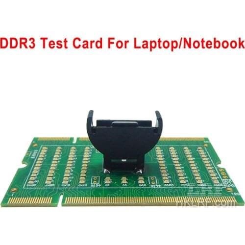 DDR4 DDR3 Test Card RAM Memory Slot Out LED Laptop Motherboard Repair Analyzer Tester