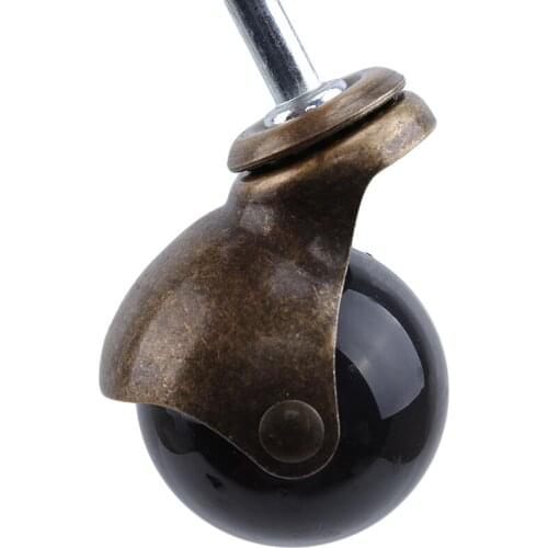 Office Chair Caster Wheels 2 Inch Swivel PP Caster Wheels Replacement Soft Safe Rollers For Furniture Hardware Home Gadgets