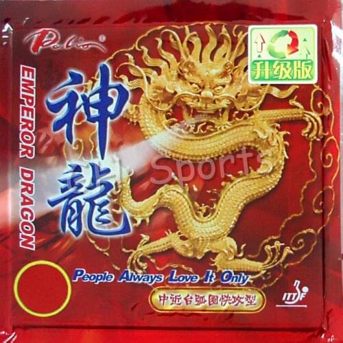 Palio Emperor Dragon Pips-In Table Tennis PingPong Rubber With Sponge