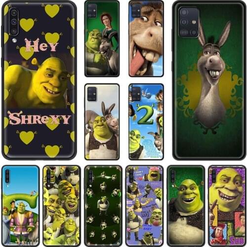 Shrek Luxury Bag Fundas For Samsung Galaxy A11 A21S A51 A71 A41 Case Phone Cover Silicone Soft For Samsung A01 A31 Shell Coque