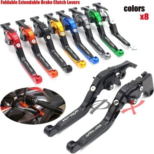 For Kawasaki VERSYS (650cc) / KLE 650 2009 2010 2011 2012 2013 2014 Laser Logo(Versys) CNC Motorcycle Brake Clutch Levers