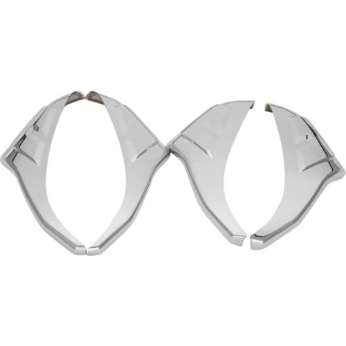 Car Rear Tail Light Lamp Cover Trim Protector for Toyota FJ Cruiser 2007-2021, Chrome