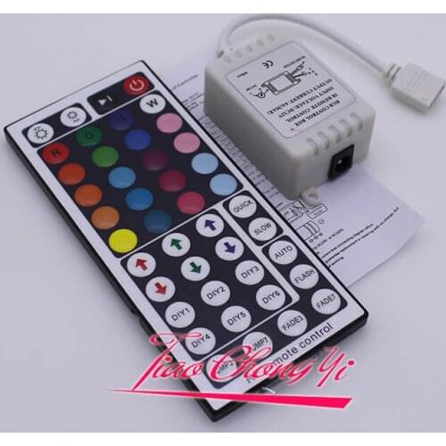 1pcs 44Key RGB RF LED controller 5-24V LED Dimmer For 3528 5050 RGB LED strip