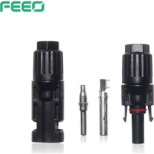 FEEO 10Pairs x Solar Connector male and female，Solar Panel Connector 30A 1000V used for Solar Cable 2.5/4/6mm