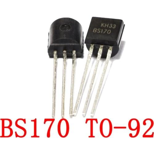 10PCS BS170 TO-92