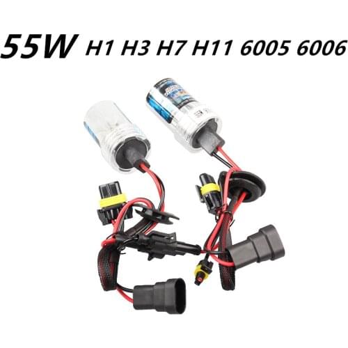 2X Xenon Bulbs hid 55W H1 H3 H7 H8 / H9 H27 H11 880/881 9005 HB3 / H10 HB4 9006 Xenon Blub for xenon hid kit Parts Car bulbs