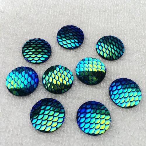 20 pieces/lot) 20mm AB Resin Round c Flatback Rhinestone applique Wedding decoration Mixed color, random delivery-B77