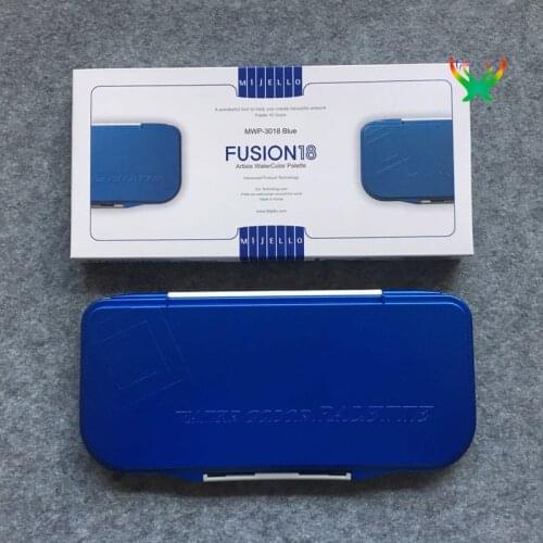 Authentic Korean Mijello color box, color palette, moisturizing light watercolor portable box, 18/24/33 color box,art studies