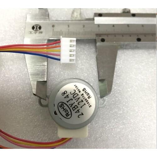 1PCS FREE SHIPPING 24BYJ48 DC 12V CNC motor Reducing Stepping Stepper Motor 24BYJ48 Step motor