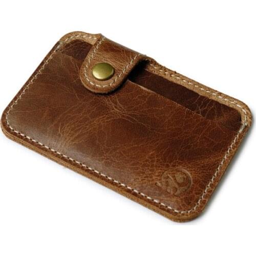 Card holders genuine leather card bags