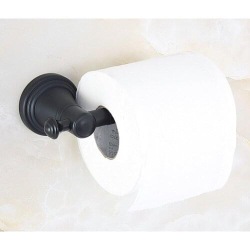 Black Oil Rubbed Antique Brass Wall Mounted Bathroom Toilet Paper Roll Holder Bathroom Accessory mba816
