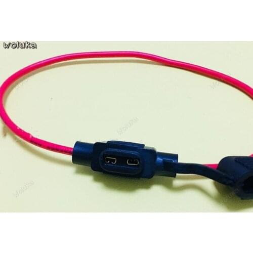 Car pure copper small waterproof fuse box car modified small insurance seat insert type tip fuse holder CD50 Q04