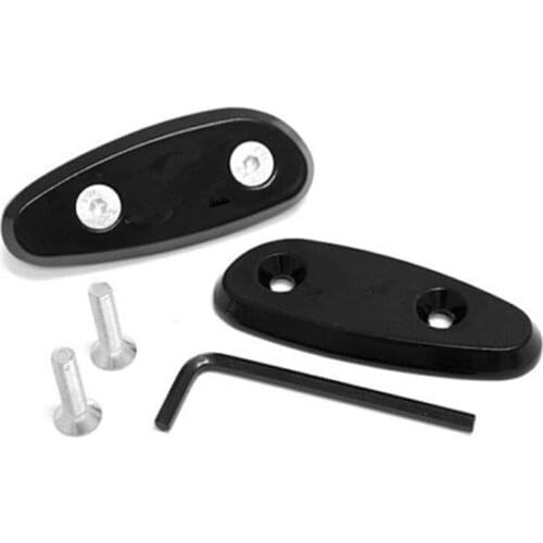 Motorcycle Mirror Block Off Base Plates For Suzuki GSX-R 600 750 1000 2000-2005