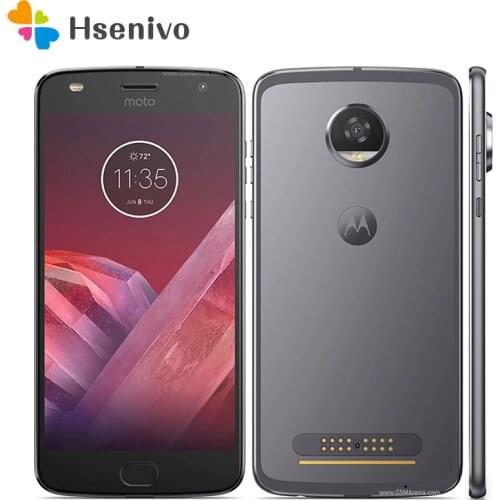 Unlocked original Motorola Moto Z2 Play XT1710-2 Mobile Phone Android 3GB RAM 32GB ROM 5.5‘’ 12.0MP NFC 1920*1080 4G LTE