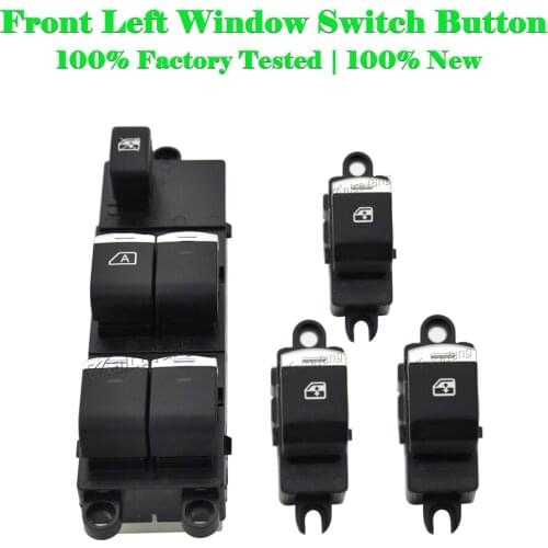 New Electric Power Window Control Switch With Orange Backlight 25401-EB30B For Nissan Navara D40 Qashqai Pathfinder 2004- 2016