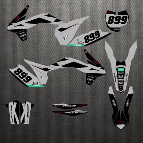 GRAPHICS Personalised Stickers Motorcycle Decals Kits FOR KTM EXC EXCF XCW 2014 2015 2016 SX SXF XC XCF 2013 2014 2015 125-500