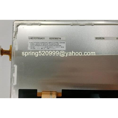 Brand New Car GPS/DVD Navigation 7" Touch Screen LQ070T5GC01 LQ070T5GA01 LCD Digitizer Panel For Toyota 4 Runner 2013 CAR AUDIO