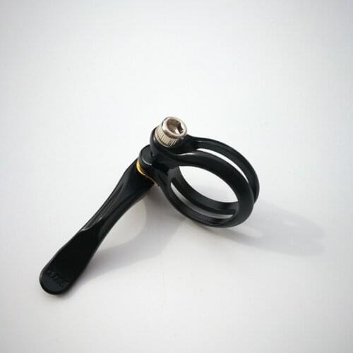 Ultralight Mountain Bike Seatposts Clamp Hollowed-out Quick Release MTB Bike Seat Post Clamp 34.9mm