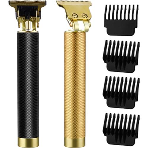 T Blade Professional Hair Clipper Men Rechargeable Electric 0mm Bald Head Shaving Beard Trimmer Finishing Hair Cutting Machine