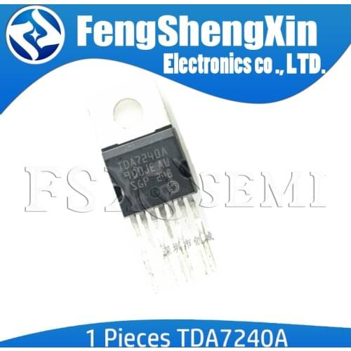 TDA7240AV TDA7240A TDA7240 TO-220-7 20W BRIDGE AMPLIFIER FOR CAR RADIO