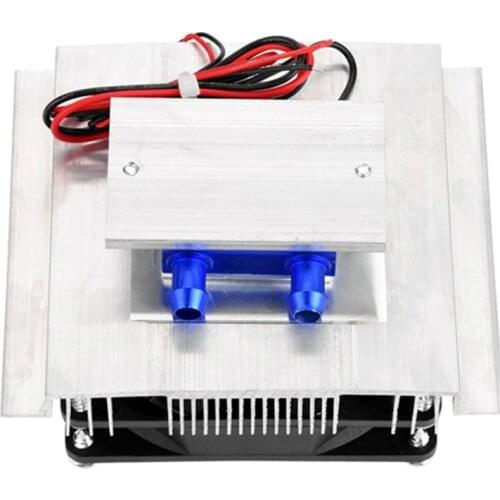 LBER DIY Thermoelectric Cooler Cooling System Semiconductor Refrigeration System Kit Heatsink Peltier Cooler for 15L Water