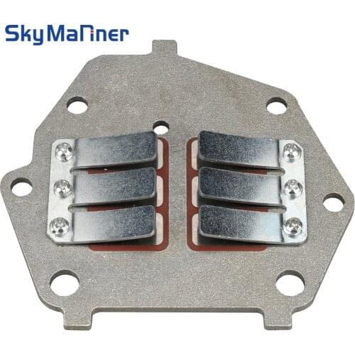 Inlet Reed Valve Assy 3B2-02100-0 for Tohatsu M9.8B M8B M6B / Nissan NS9.8B NS8B NS6B 3B2-02100 boat engine parts