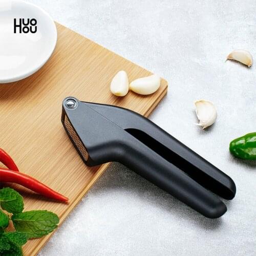 HUOHOU Garlic Press Effortless Kitchen Tools Easy To Clean Garlic Convenience Efficient Health Crush Durable Fruit & Vegetable