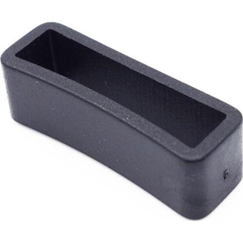 20pcs Plastic Belt Keeper D Shape Belt Strap Loop Ring Buckle Parts for Leather Craft Bag Strap Belt 10-50mm