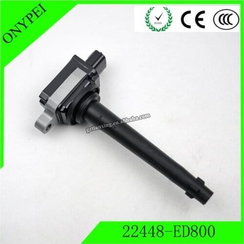 22448ED800 High Quality Ignition Coil 22448-ED800 For Nissan Sentra 2.0L Micra March Note X-Trail Tiida 22448 ED800