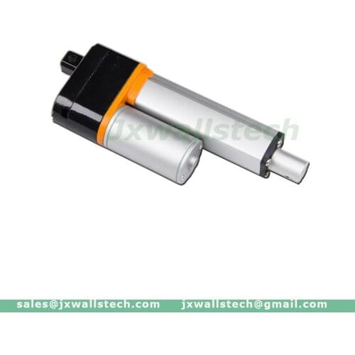 24V DC waterproof Linear actuator with hall sensor signal feedback 1500N load