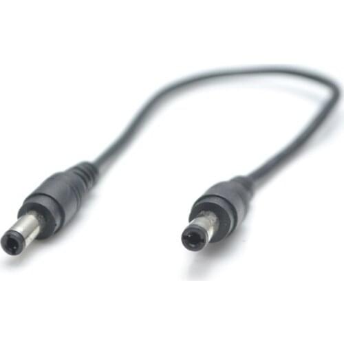 50pcs/lot 30cm 5.5x2.5mm 5A DC Cable Cord For Notebook Laptop Power Supply Adapter