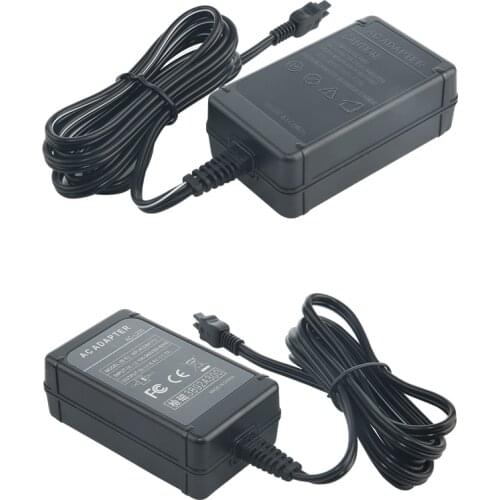 100V-240V AC Power Adapter Camcorder Charger 8.4V 1.7A fast charging for Sony AC-L200 L25B DSLR Camera(​Plug type: US, EU)