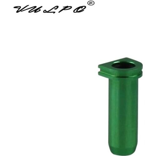 VULPO CNC machined aluminum air seal nozzle (green) For Airsoft AEG M14