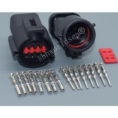 Shhworldsea 8 Pin 1.5mm Automotive Sealed Connector Waterproof Car Electrical Cable Sockets Female Male Plug