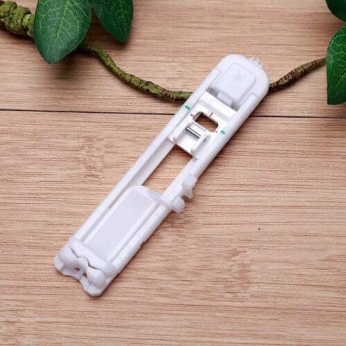 Household Plastic Presser Snap Button Hole Foot Sewing Machine Parts Accessories for Brother Janome New Singer