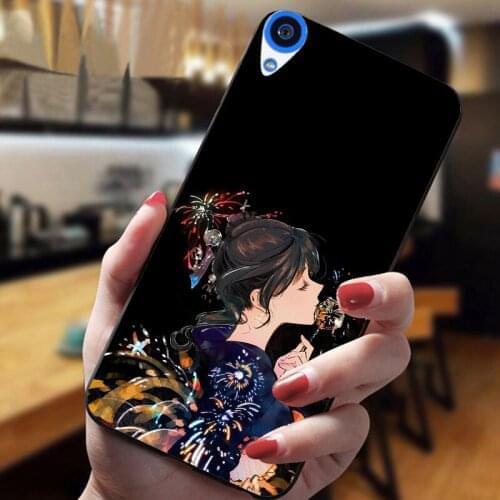 Phone Case for HTC Desire 728 Cases Cute Cartoon Tpu Soft Silicone Cover for HTC Desire 728 728G D728T D728W Case Cover