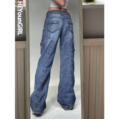 Heyoungirl Women's Cropped Jeans