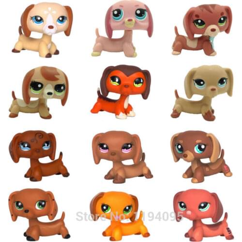 Lps cat pet shop toys original Dachshund Rare dog Collection #675 #640 #556 #325 sausage puppy cute animal action figure