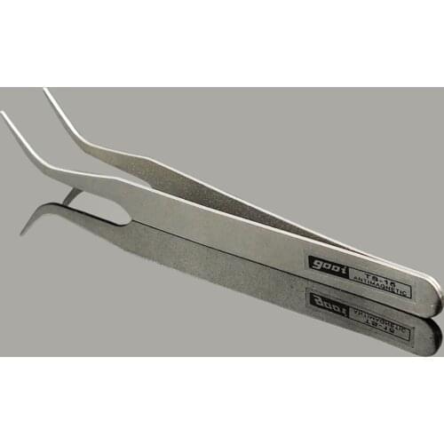Gooi TS-15 Steel Bend Tweezers