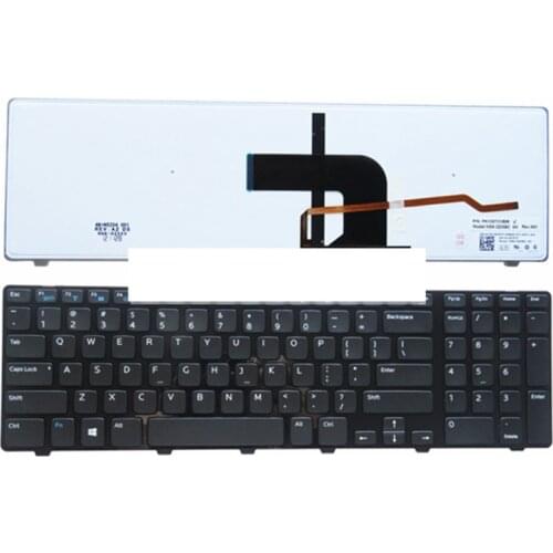 US NEW Keyboard For DELL 17R 3721 3737 17R-5721 N3721 N5721 5721 5737 5357 M731R 5735 US Laptop Keyboard Backlight