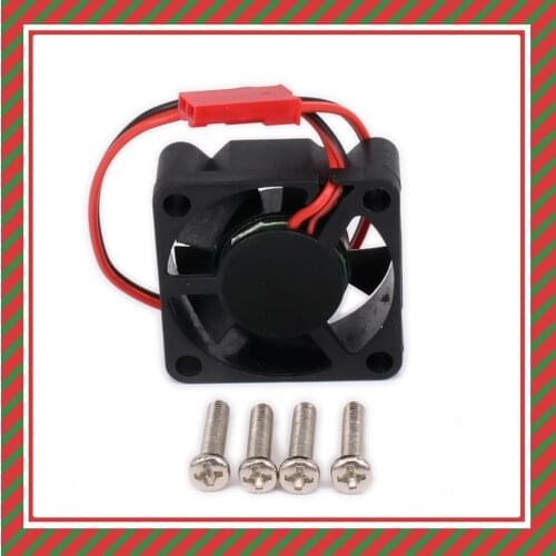 Motor Cooling Heatsink Heat Sink Single Cooling Fan Only 30*30mm JST Plug For RC Car/Boat Motor Or ESC HSP Wltoys Himoto Tamiya