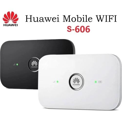 Unlocked Huawei E5573 E5573s-606 CAT4 150M 4G WiFi Router Wireless Mobile Wi Fi Hotspot Band 1/3/7/28/40 +2pcs antenna