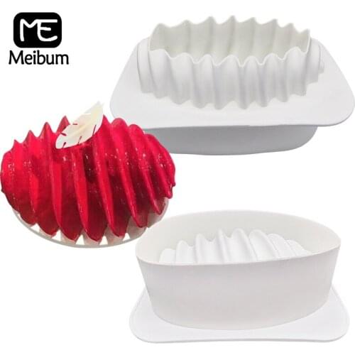 Meibum Honeycomb Silicone Cake Mold For Baking Chocolate Brownie Mousse Make Dessert Pan Decorating Moule silicon Baking Tools