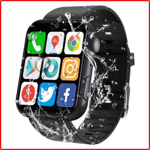 Smart GPS Watch MTK6739 Dual Core 1.5GHz 1.78'Screen Sim Card 32GB Android OS 7.1 Watch WiFi Google App Business Smart Watches